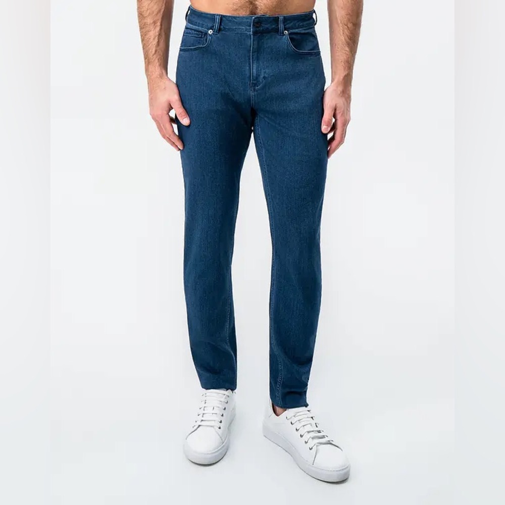 State and Liberty S&L Athletic Fit Stretch Jeans.
